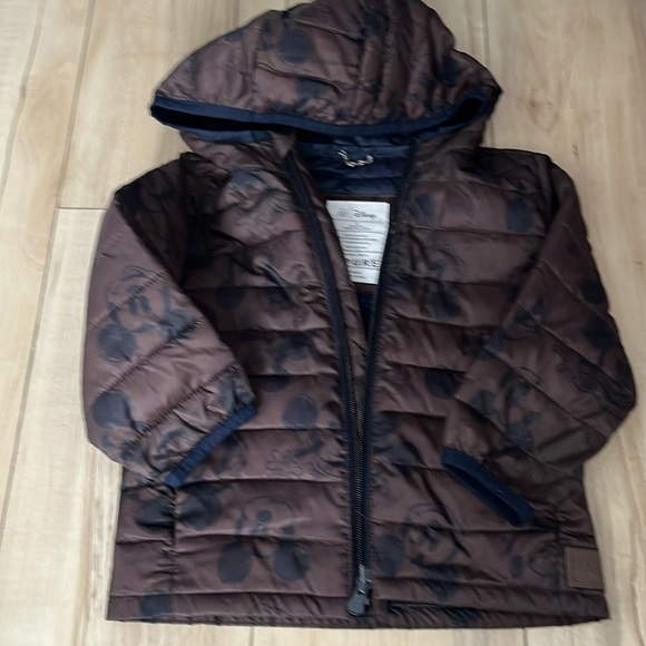 EUC GAP Toddler Boys Mickey Mouse Primaloft Puffer Size 2 - Picture 1 of 3